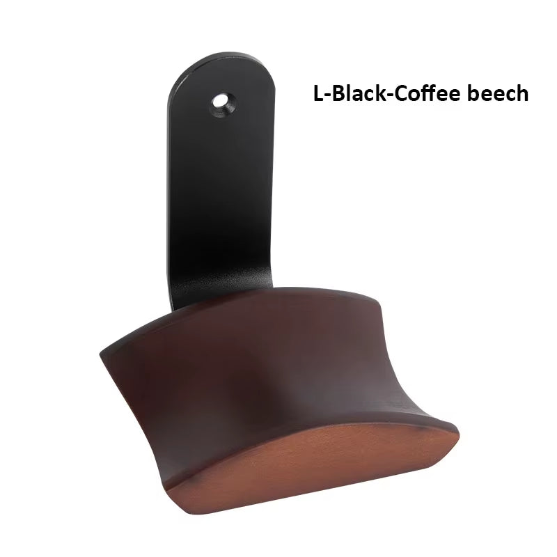 Wooden Headphones Stand Holder Aluminum Alloy Desk Lock Clip Headphone Bracket Easy Install Headset Display Hanger