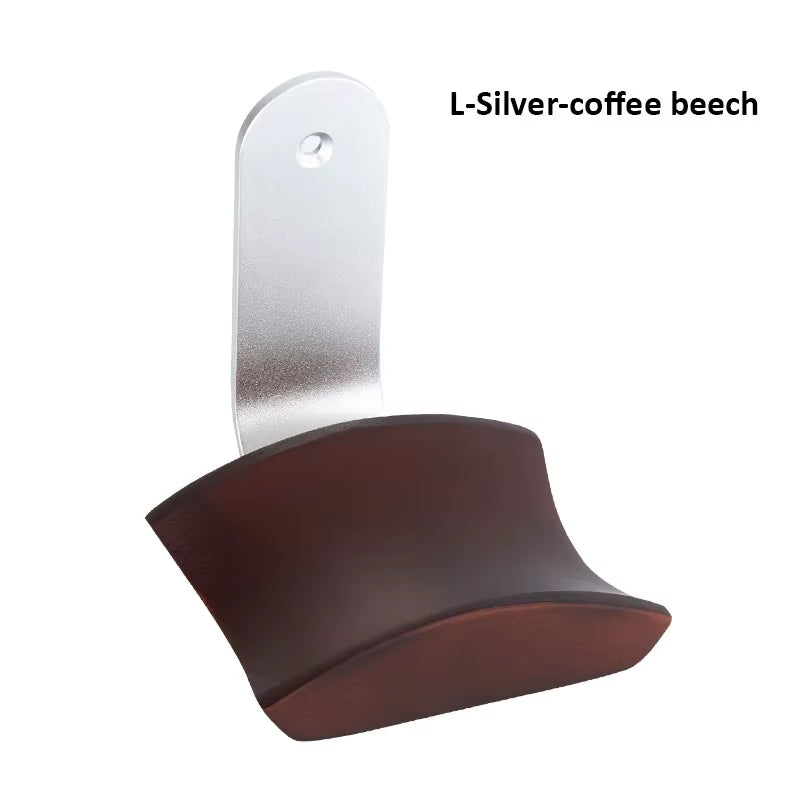 Wooden Headphones Stand Holder Aluminum Alloy Desk Lock Clip Headphone Bracket Easy Install Headset Display Hanger